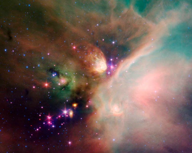 Illustration for article titled Beautiful Infrared Astronomy from the Spitzer Space Telescope